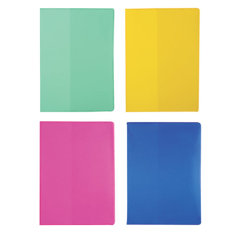 Обложка для паспорта "Желе", ПВХ, цвет ассорти, ОД3-19
