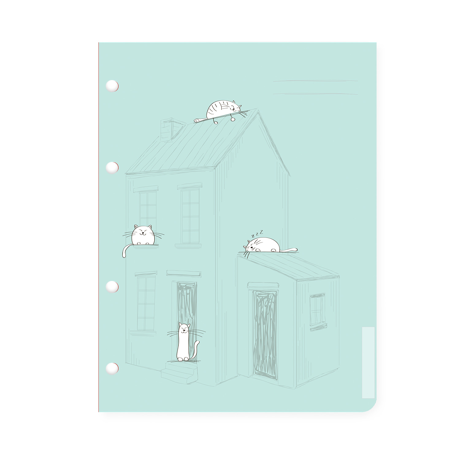 КОМПЛЕКТ РАЗДЕЛИТЕЛЕЙ ДЛЯ ТЕТРАДИ НА КОЛЬЦАХ А5, 4 Л. "ДОВОЛЬНЫЕ КОТЫ" КОМПЛЕКТ РАЗДЕЛИТЕЛЕЙ ДЛЯ ТЕТРАДИ НА КОЛЬЦАХ А5, 4 Л. "ДОВОЛЬНЫЕ КОТЫ"