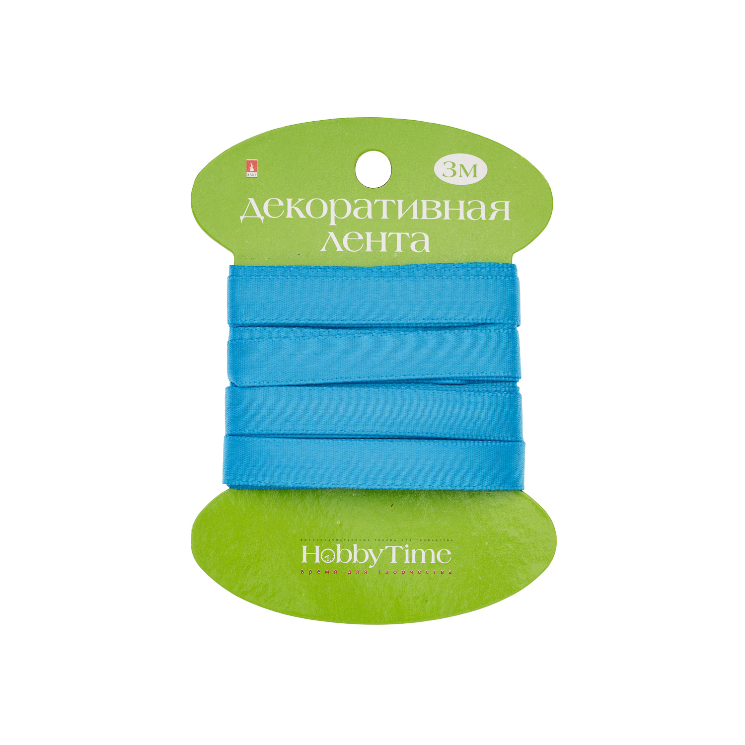 ЛЕНТА ДЕКОРАТИВНАЯ АТЛАСНАЯ, ШИРИНА 9 ММ., ДЛИНА 3 М., ЯРКО-СИНЯЯ ЛЕНТА ДЕКОРАТИВНАЯ АТЛАСНАЯ, ШИРИНА 9 ММ., ДЛИНА 3 М., ЯРКО-СИНЯЯ