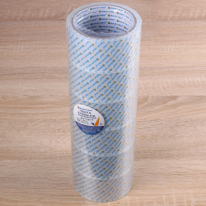 Лента клейкая 48мм*36м "Darvish" прозрачная (скотч)