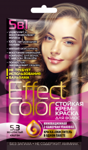 Арт.4914 ФИТО К Крем-краска для волос Effect Color тон Золотистый Каштан 50мл Арт.4914 ФИТО К Крем-краска для волос Effect Color тон Золотистый Каштан 50мл