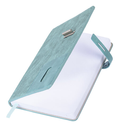 Ежедневник недатированный А5 138х213 мм BRAUBERG "Cowboy", под кожу,