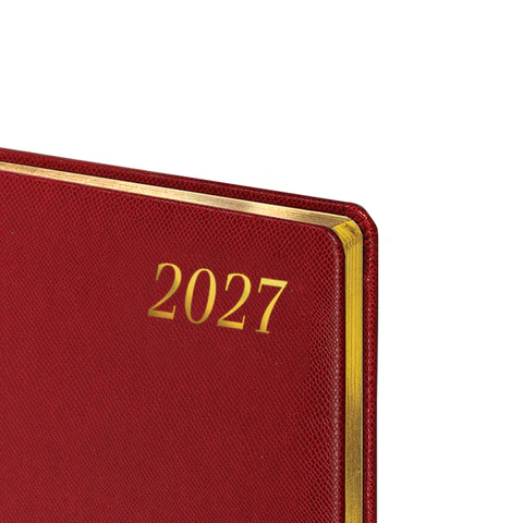 Еженедельник датированный 2027, БОЛЬШОЙ ФОРМАТ, 210х297 мм, А4, BRAUBERG