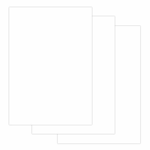 Бумага для черчения А4, 210х297 мм, 40 л., 200 г/м2, ватман ГОЗНАК КБФ, в