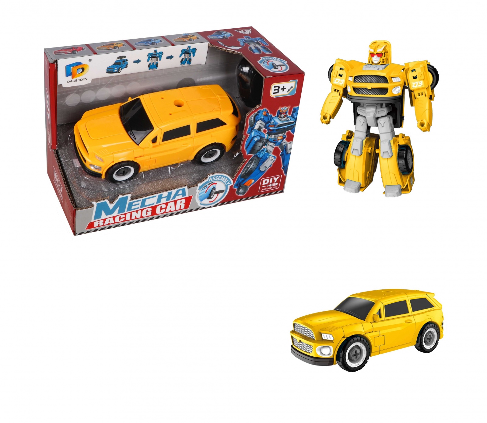 Набор игровой "Робо-машинка. Внедорожник" Набор игровой "Робо-машинка. Внедорожник"