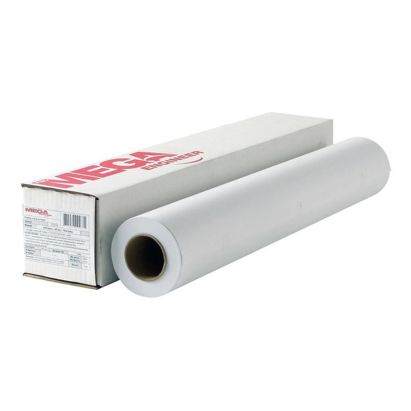 Бумага широкоформатная MEGA Engineer,InkJet,80г,24/610ммх50м,д.50,8мм. 968888 Бумага широкоформатная MEGA Engineer,InkJet,80г,24/610ммх50м,д.50,8мм. 968888