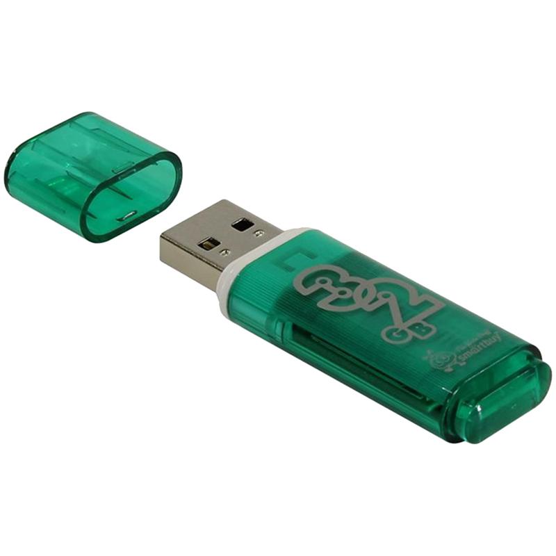 Память Smart Buy USB Flash 32GB Glossy зеленый: SB32GBGS-G Память Smart Buy USB Flash 32GB Glossy зеленый: SB32GBGS-G