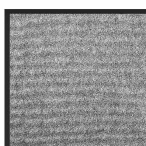 Коврик придверный 80х120 см, СЕРЫЙ, влаго-грязезащитный, 300 г/м2, мелкий