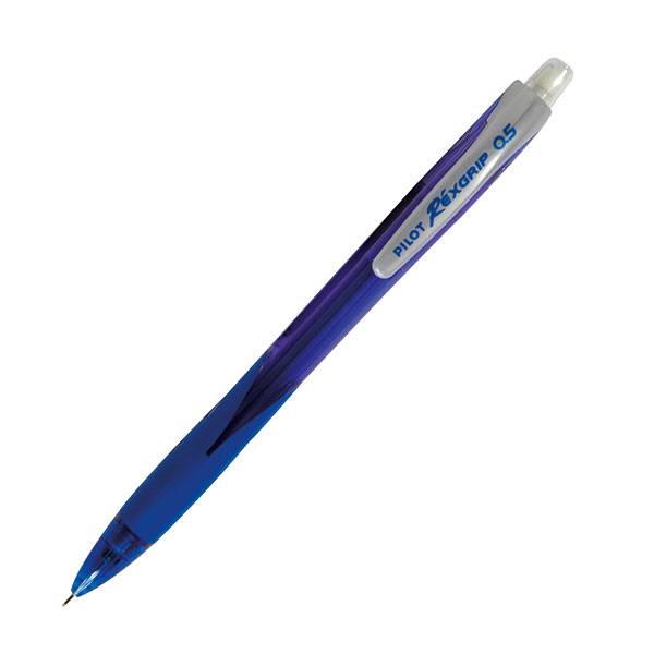Карандаш мех. REXGRIP 0,5 НВ с ластиком цвет прорезин. корпуса: синий: H-105/L Карандаш мех. REXGRIP 0,5 НВ с ластиком цвет прорезин. корпуса: синий: H-105/L