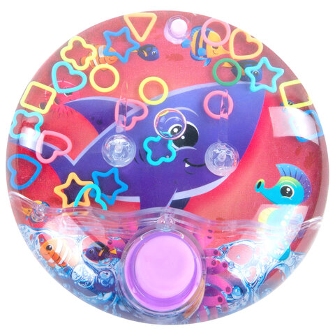 Водная игра ПОДВОДНЫЙ МИР, 10х10 см, колечки, ассорти, 4 вида, JOLLY JOT (ДЖОЛЛИ Водная игра ПОДВОДНЫЙ МИР, 10х10 см, колечки, ассорти, 4 вида, JOLLY JOT (ДЖОЛЛИ