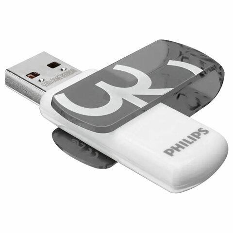 Флеш-диск 32 GB PHILIPS VIVID, разъем USB 2.0, черный, FM32FD05B/97 Флеш-диск 32 GB PHILIPS VIVID, разъем USB 2.0, черный, FM32FD05B/97