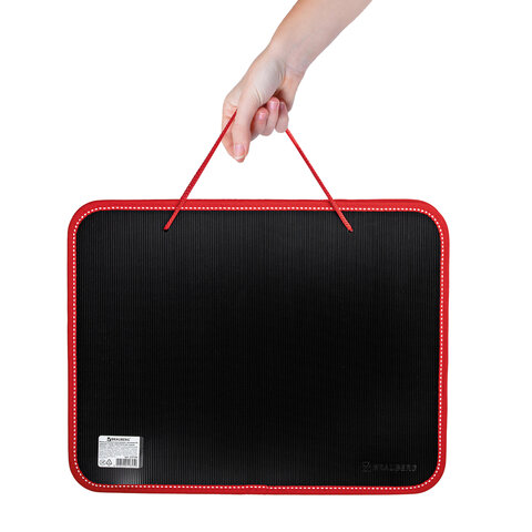 Папка на молнии пластиковая с ручками BRAUBERG "Contract", А4, Папка на молнии пластиковая с ручками BRAUBERG "Contract", А4,