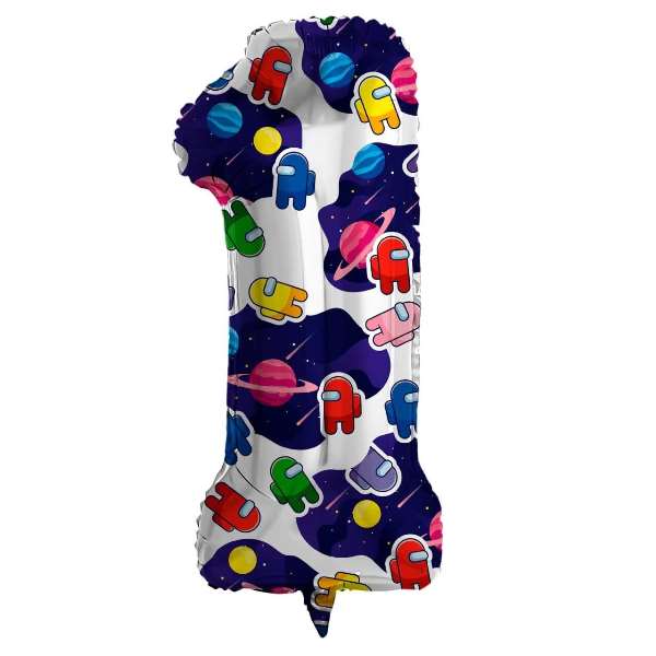 Фигура Цифра 1 Космонавтики 32"/81см. Фигура Цифра 1 Космонавтики 32"/81см.