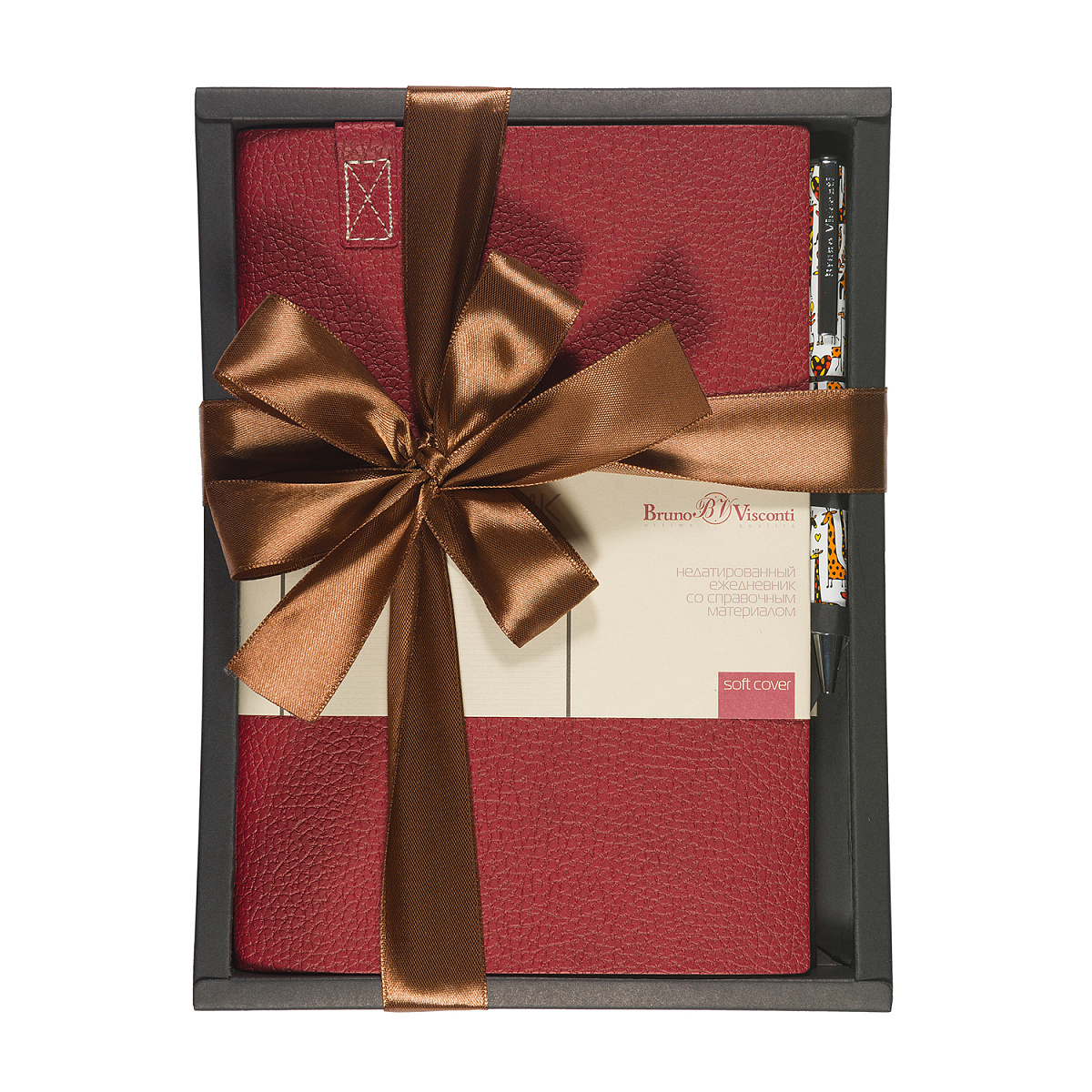 НАБОР ПОДАРОЧНЫЙ A5 "TREND" (БОРДОВЫЙ ЕЖЕДНЕВНИК И МЕТАЛЛ. РУЧКА) НАБОР ПОДАРОЧНЫЙ A5 "TREND" (БОРДОВЫЙ ЕЖЕДНЕВНИК И МЕТАЛЛ. РУЧКА)