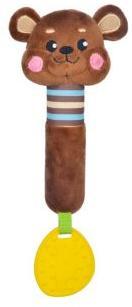 Пищалка с силиконовым прорезывателем Мишка 939517 штр.: 6927659395179 Пищалка с силиконовым прорезывателем Мишка 939517 штр.: 6927659395179