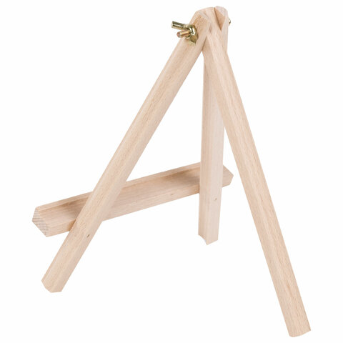 Мольберт настольный из бука 18х24 см, высота холста до 25см, BRAUBERG ART