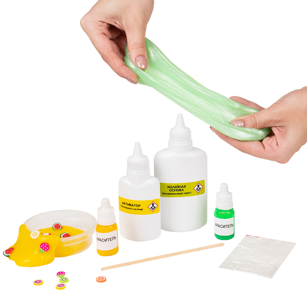 Набор "Создай слайм" для девочек Набор "Создай слайм" для девочек