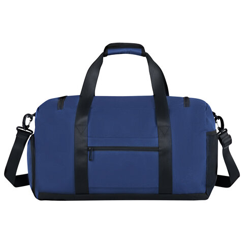 Сумка спортивная HEIKKI MOVE PLUS (ХЕЙКИ), отделение для обуви, синяя, 28х50х23