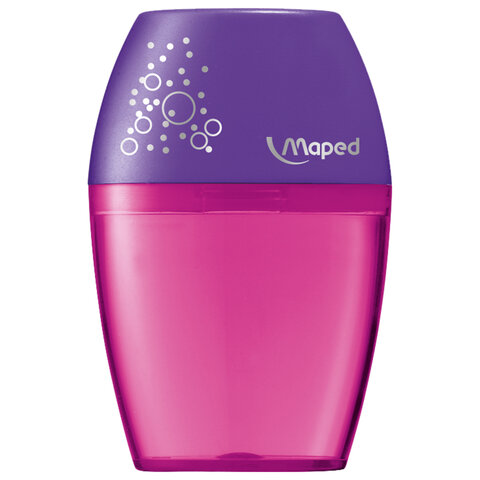 Точилка MAPED (Франция) "Shaker", с контейнером повышенной Точилка MAPED (Франция) "Shaker", с контейнером повышенной