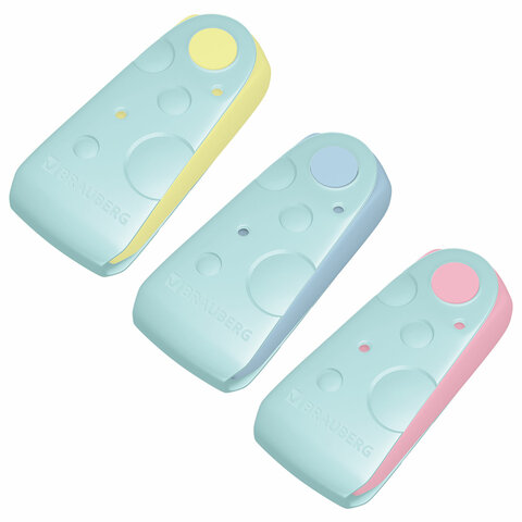 Ластики BRAUBERG "ULTRA PASTEL", НАБОР 3 ШТУКИ, 57х24х15 мм, ассорти Ластики BRAUBERG "ULTRA PASTEL", НАБОР 3 ШТУКИ, 57х24х15 мм, ассорти