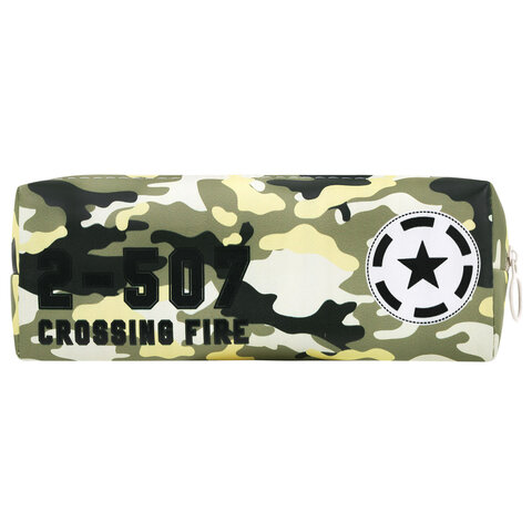 Пенал мягкий ПИФАГОР, 1 отделение, ПВХ, ассорти "Camouflage", 20х7х4 Пенал мягкий ПИФАГОР, 1 отделение, ПВХ, ассорти "Camouflage", 20х7х4