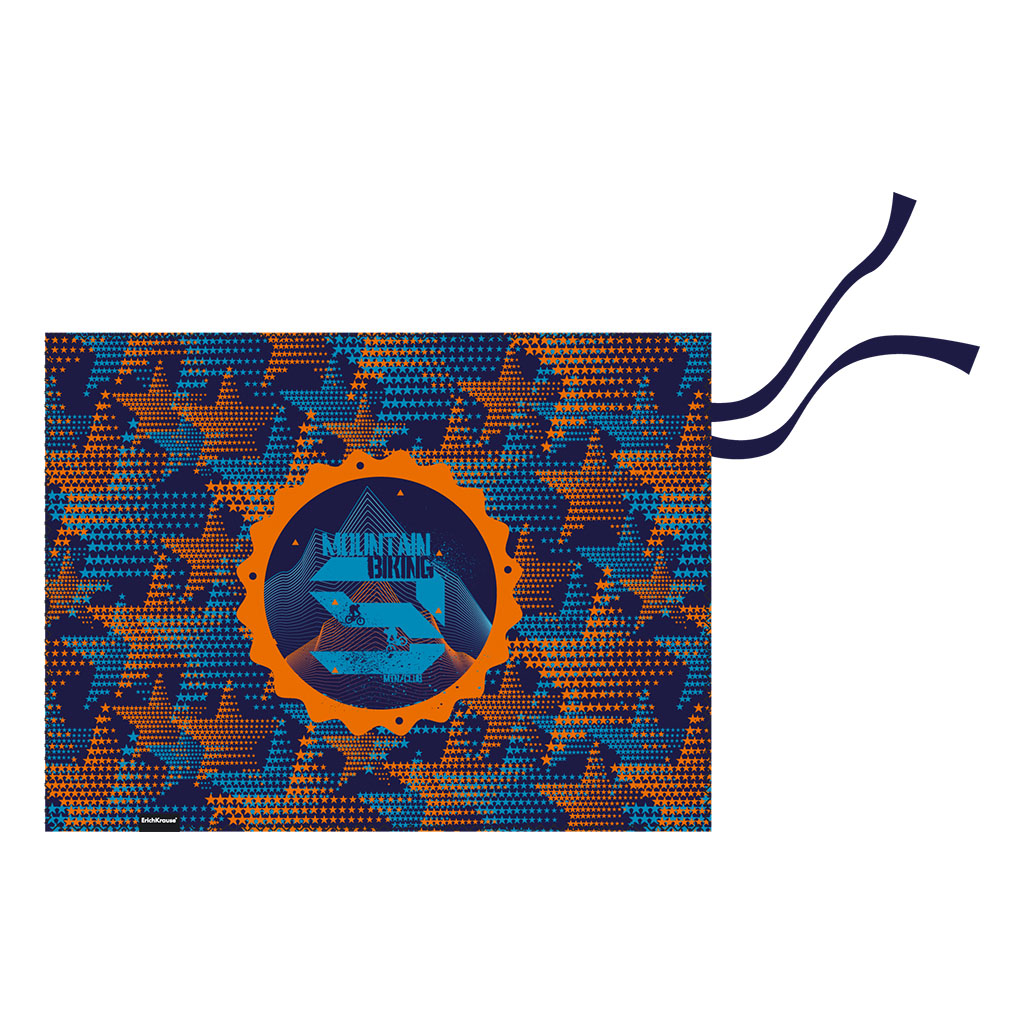 Подкладка настольная текстильная ErichKrause Mountain Biking, A3+ Подкладка настольная текстильная ErichKrause Mountain Biking, A3+