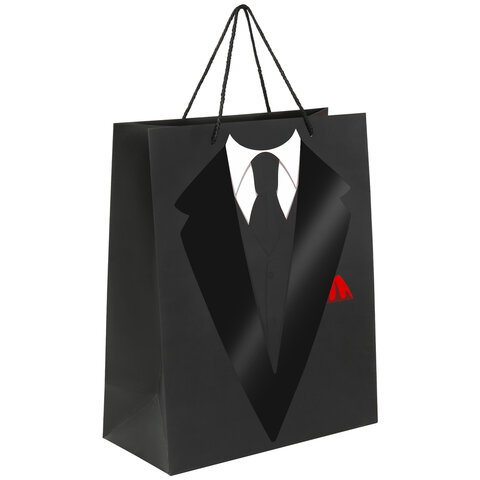 Пакет подарочный 26,5x12,7x33 см ЗОЛОТАЯ СКАЗКА "Especially For Men", Пакет подарочный 26,5x12,7x33 см ЗОЛОТАЯ СКАЗКА "Especially For Men",