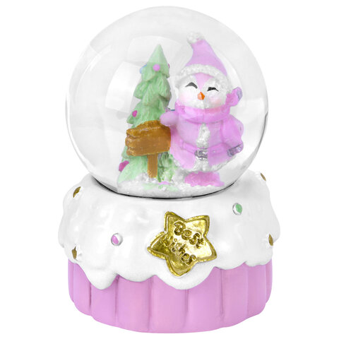 Снежный шар "Sweet Xmas" диаметр 45 мм, полистоун/стекло, 4 дизайна Снежный шар "Sweet Xmas" диаметр 45 мм, полистоун/стекло, 4 дизайна