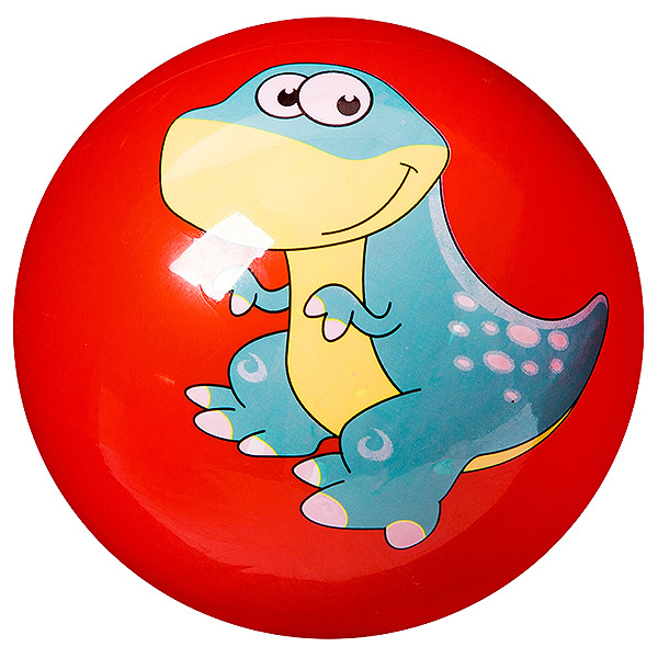 Мяч ПВХ Динозавры, 22 см, 60 гр., в ассорт., арт.F22022 Мяч ПВХ Динозавры, 22 см, 60 гр., в ассорт., арт.F22022