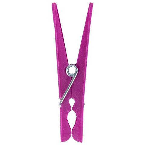 Прищепки бельевые 6,8 см, КОМПЛЕКТ 20 штук, пластик, ассорти, PRIMILA (ПРИМИЛА)