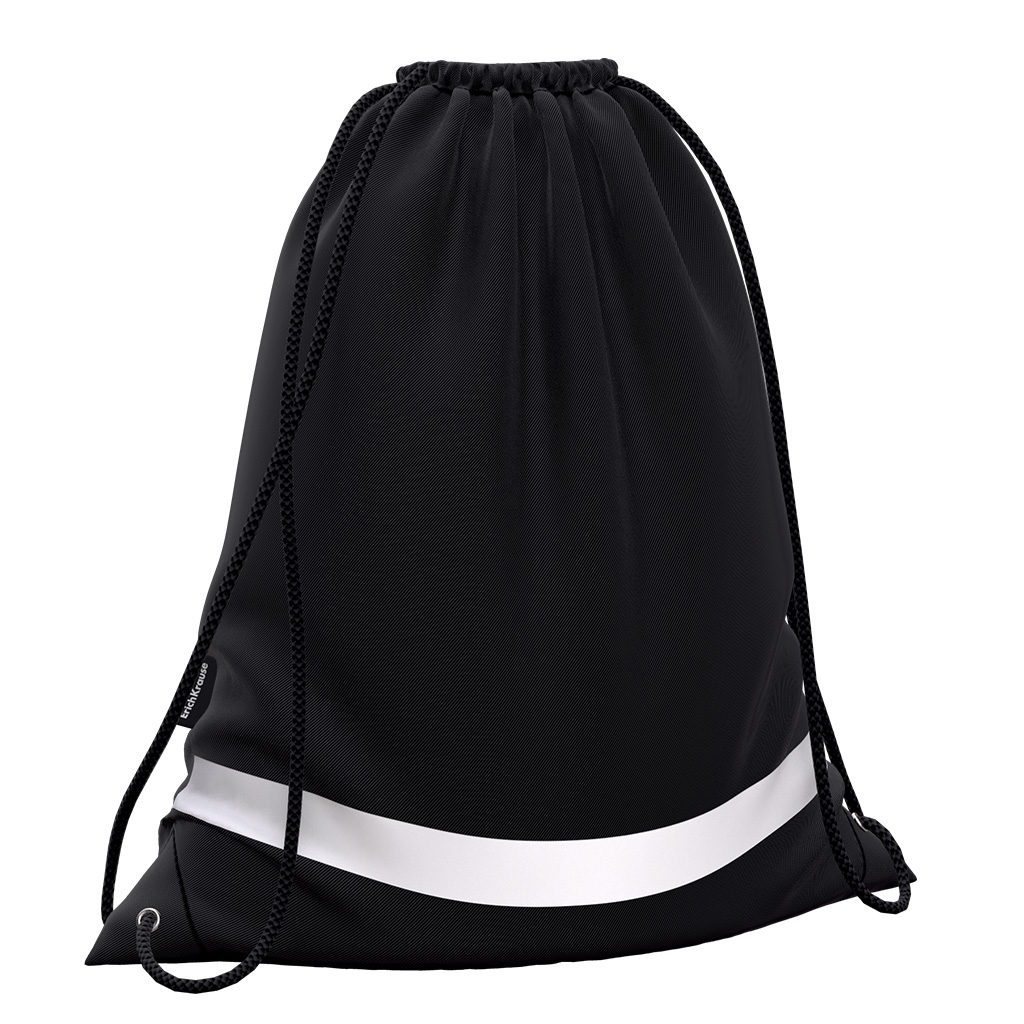 Мешок для обуви ErichKrause 365x440мм Black Мешок для обуви ErichKrause 365x440мм Black