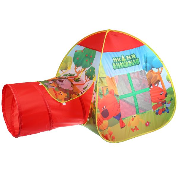 Палатка детская игровая Ми-ми-мишки с тоннелем, 81x95x95,46x100см. ИГРАЕМ ВМЕСТЕ Палатка детская игровая Ми-ми-мишки с тоннелем, 81x95x95,46x100см. ИГРАЕМ ВМЕСТЕ