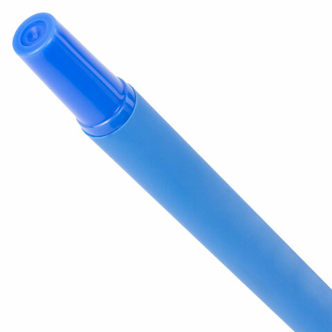 Ручка шариковая BRAUBERG "Capital blue", СИНЯЯ, корпус soft-touch Ручка шариковая BRAUBERG "Capital blue", СИНЯЯ, корпус soft-touch