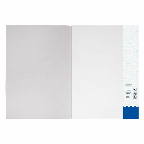 Папка для акварели БОЛЬШОГО ФОРМАТА А3, 20 л., 200 г/м2, BRAUBERG ART, 297х420 Папка для акварели БОЛЬШОГО ФОРМАТА А3, 20 л., 200 г/м2, BRAUBERG ART, 297х420