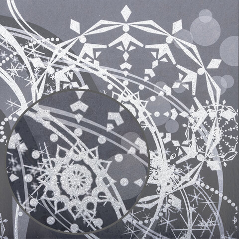 Украшение для окон и стекла ЗОЛОТАЯ СКАЗКА "Зимние узоры 2", 30х38 см, Украшение для окон и стекла ЗОЛОТАЯ СКАЗКА "Зимние узоры 2", 30х38 см,