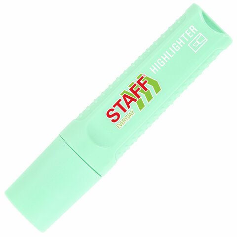 Текстовыделитель STAFF "EVERYDAY HL-707", БИРЮЗОВЫЙ, линия 1-5 мм,