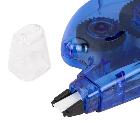 Корректирующая лента BRAUBERG "Bomb", 5 мм х 8 м, корпус темно-синий с Корректирующая лента BRAUBERG "Bomb", 5 мм х 8 м, корпус темно-синий с