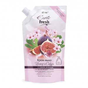ВИТЭКС EXOTIC FRESH Крем-мыло ИНЖИР и САКУРА, дой пак 750мл/6шт, код 24 53 ВИТЭКС EXOTIC FRESH Крем-мыло ИНЖИР и САКУРА, дой пак 750мл/6шт, код 24 53