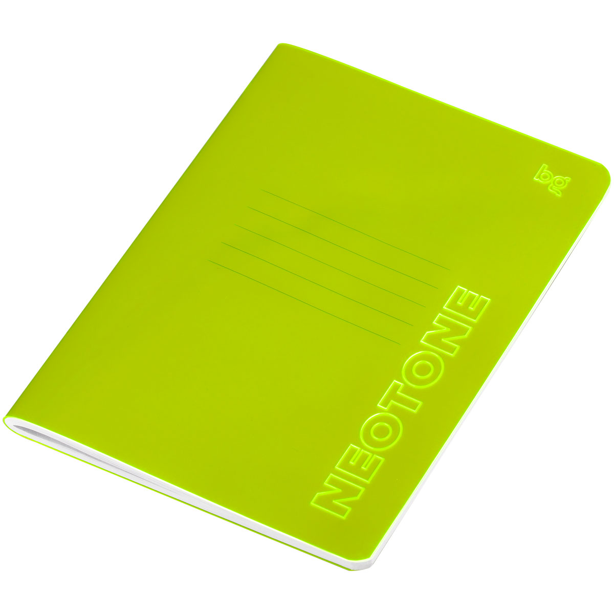 Записная книжка А6 50л. на сшивке BG "Neotone", желтый, фактурное Записная книжка А6 50л. на сшивке BG "Neotone", желтый, фактурное
