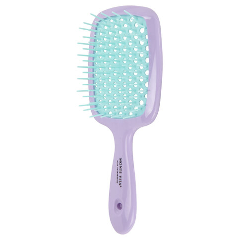 Расческа для волос массажная 20х8,5 см, цвета АССОРТИ MONTE VITA (МОНТЕ ВИТА),