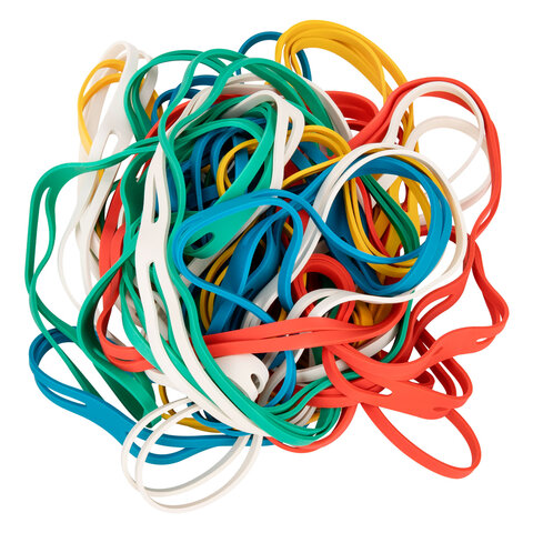 Резинки КРЕСТООБРАЗНЫЕ упаковочные, диаметр 160 мм, 25 шт., цветные, каучук, Резинки КРЕСТООБРАЗНЫЕ упаковочные, диаметр 160 мм, 25 шт., цветные, каучук,