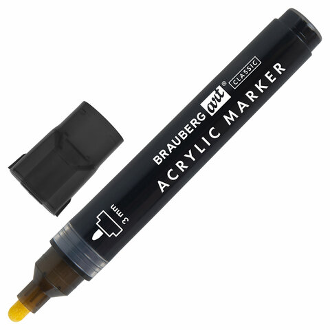 Маркеры акриловые для рисования и хобби, 2 цвета ЧЕРНЫЙ/БЕЛЫЙ, линия 3 мм, Маркеры акриловые для рисования и хобби, 2 цвета ЧЕРНЫЙ/БЕЛЫЙ, линия 3 мм,