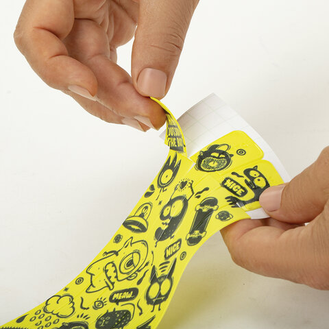 Закладки для книг с принтом САМОКЛЕЯЩИЕСЯ, КОМПЛЕКТ 6 шт., Чудики/лайм, ДПС, Закладки для книг с принтом САМОКЛЕЯЩИЕСЯ, КОМПЛЕКТ 6 шт., Чудики/лайм, ДПС,