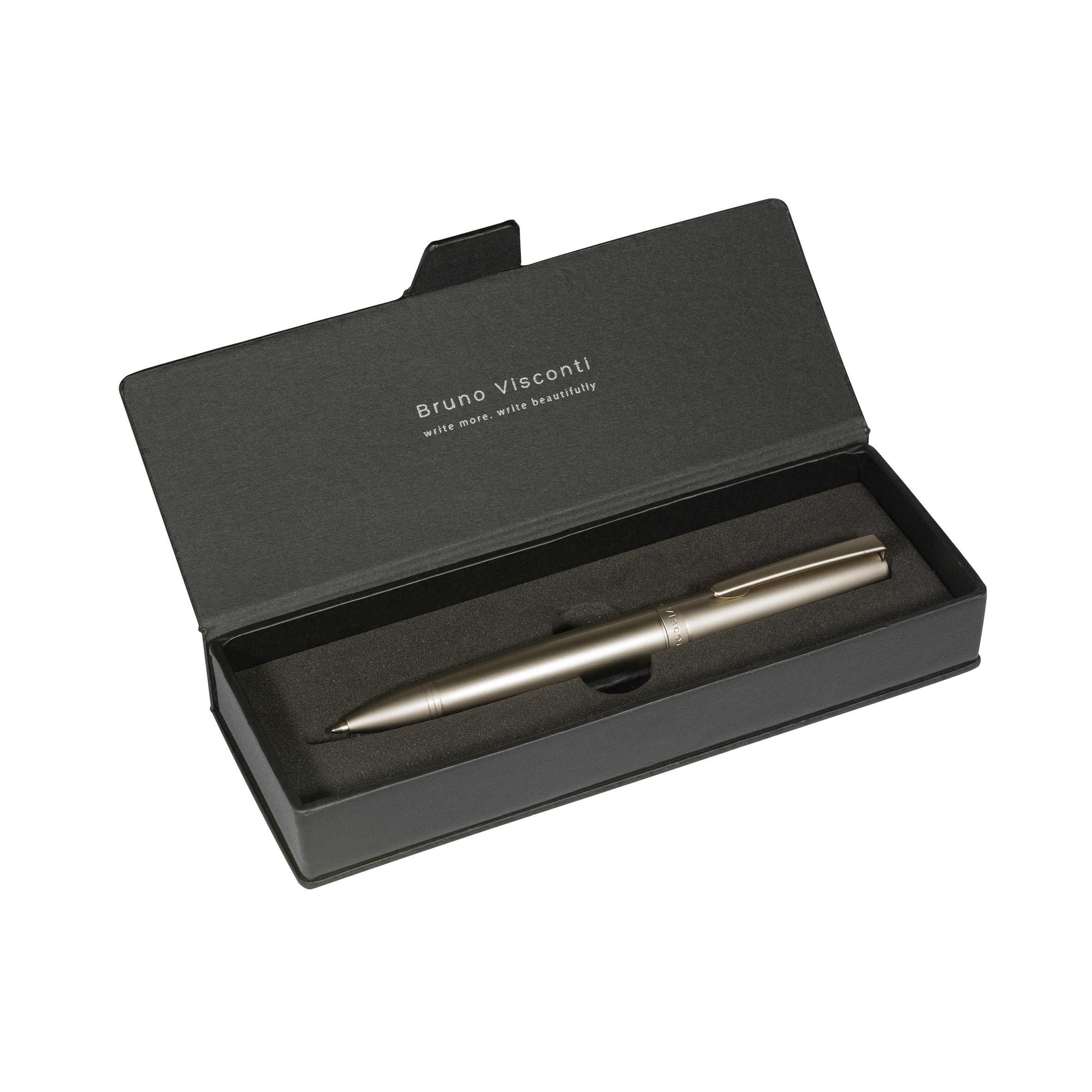 Ручка BrunoVisconti® "SORRENTO" В ФУТЛЯРЕ ИЗ ЭКОКОЖИ 1.0 ММ, СИНЯЯ Ручка BrunoVisconti® "SORRENTO" В ФУТЛЯРЕ ИЗ ЭКОКОЖИ 1.0 ММ, СИНЯЯ