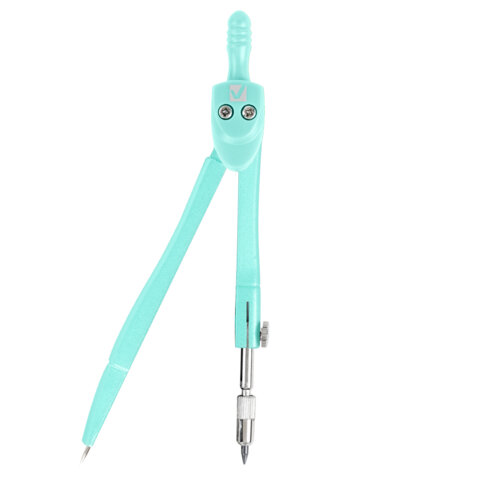 Циркуль BRAUBERG GEOMETRY, 120 мм, пастельно-бирюзовый цвет, защитный колпачок, Циркуль BRAUBERG GEOMETRY, 120 мм, пастельно-бирюзовый цвет, защитный колпачок,