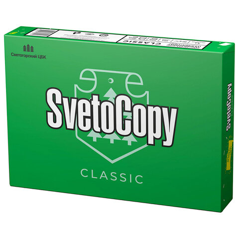 Бумага офисная А4, класс "C", SVETOCOPY CLASSIC, 80 г/м2, 500 л., Бумага офисная А4, класс "C", SVETOCOPY CLASSIC, 80 г/м2, 500 л.,