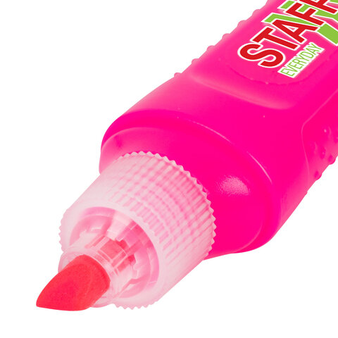 Набор текстовыделителей 4 НЕОНОВЫХ ЦВЕТА, STAFF "EVERYDAY HL-707", Набор текстовыделителей 4 НЕОНОВЫХ ЦВЕТА, STAFF "EVERYDAY HL-707",