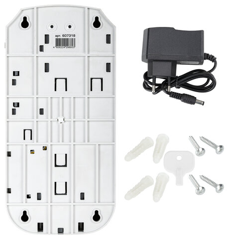 Дозатор для жидкого мыла LAIMA CLASSIC, НАЛИВНОЙ, СЕНСОРНЫЙ, 1 л, с блоком