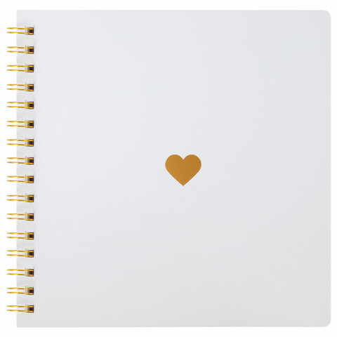 Фотоальбом 22х22 см, 20 белых листов, уголки, стикеры, ручки, клей, BRAUBERG Фотоальбом 22х22 см, 20 белых листов, уголки, стикеры, ручки, клей, BRAUBERG