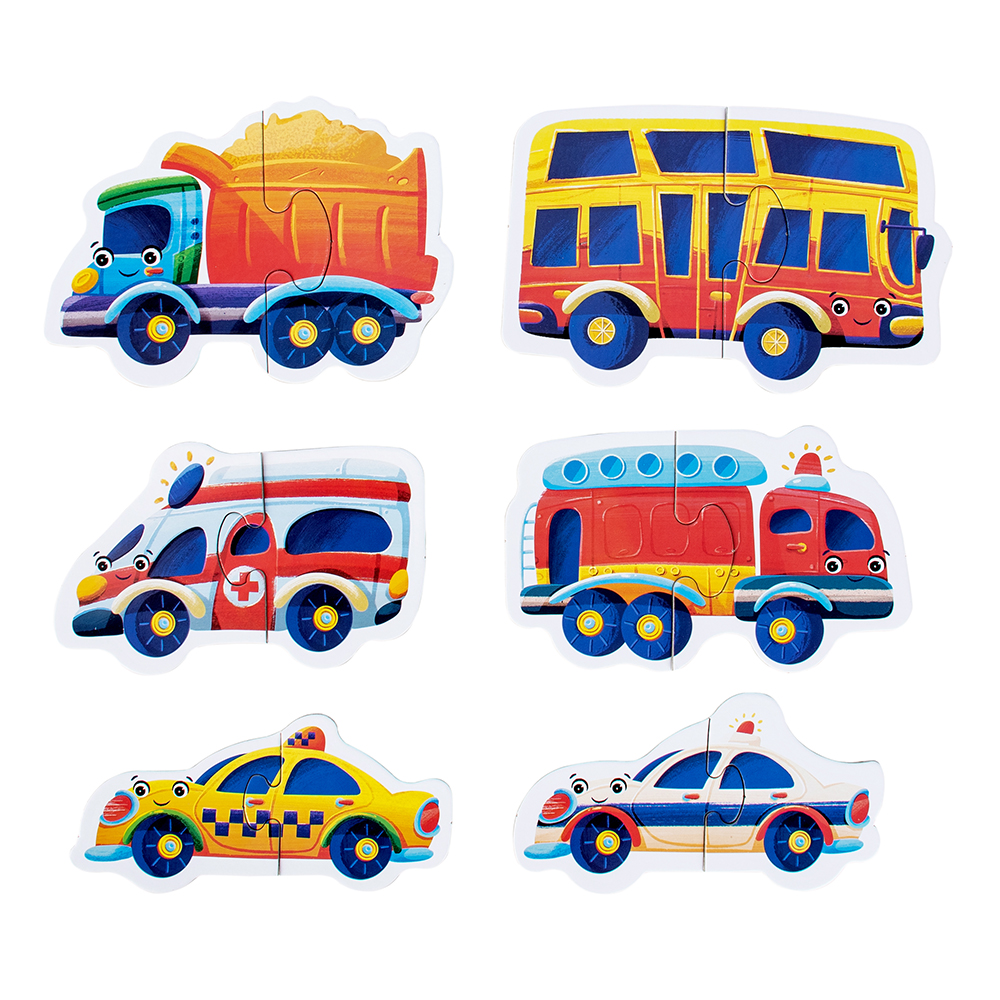 Пазлы "Машинки"